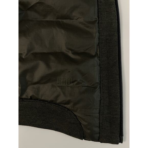 Nike Wmn's Tech Fleece Aeroloft Bomber Jacket Olive Sz XL - Picture 6 of 8